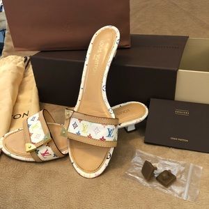 Louis Vuitton Multicolor Mule 39 1/2